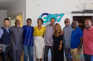 Danny Glover Visits G Studios